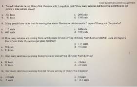 A granola fit for whiz kids. Honey Nut Cheerios Calories From Fat 15 15 Total Fat Chegg Com