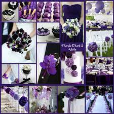 Rock Your Locks Purple Wedding Theme Purple Wedding Black Wedding Themes