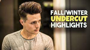 Mens Hair Fall Winter Highlights Undercut Hairstyle Tutorial Blumaan Haircut 2017 Youtube Undercut Hairstyles Hair Fall Men Mens Hairstyles