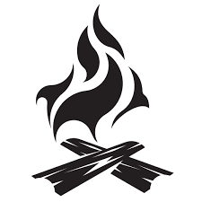 Campfire Silhouette Silhouette Clip Art Campfire Silhouette