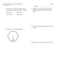 So what can we know about regular polygons? Regular Polygon Lesson Plans Worksheets Lesson Planet