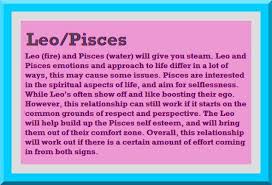 Pisces And Leo Relationship Smart Talk About Love Pisces