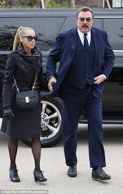 Mourners Arrive For Nancy Reagan S Funeral Services In California Tom Selleck Blue Bloods Selleck Tom Selleck