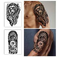 Body modification is in the simplest, obvious terms: Full Arm Temporary Tattoos 8 Sheets And Half Arm Shoulder Waterproof Tattoos 8 Sheets Extra Large Tattoo Stickers For Men And Women 22 83 X7 1 In Dubai Uae Whizz Temporary Tattoos