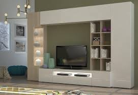 Tecnos Wohnwand Set 5 Tlg Fsc Zertifizierter Holzwerkstoff Online Kaufen Living Room Tv Wall Unit Modern Tv Units
