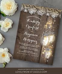 Mason Jar Firefly Lights And Lace Rustic Wedding Invitation Zazzle Com In 2021 Mason Jar Wedding Invitations Wedding Invitations Rustic Mason Jar Wedding Invitations Template