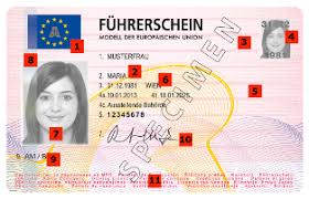 Alle infos zur neuen beantragung personalausweis beantragen personalausweis: Scheckkartenfuhrerschein Kartenelemente Und Sicherheitsmerkmale