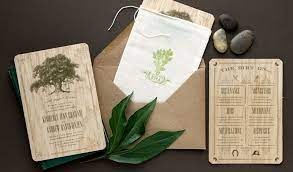Anticipate Invitations Wedding Eco Friendly Wood Veneer Green Eco Friendly Wedding Eco Friendly Wedding Invitations Eco Wedding Invitations