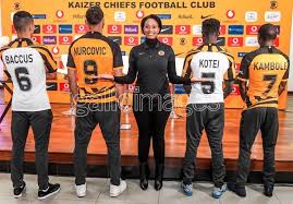 After being unable to sign players for two transfer windows due to sanctions, chiefs will now. Joe Crann On Twitter Kaizer Chiefs New Players And Their Squad Numbers Kearyn Baccus 6 Samir Nurkovic 9 James Kotei 5 Lazarous Kambole 7 Https T Co Xf74ntw642