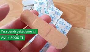 Oturdugunuz Yerden Evde Ek Is Yaparak Aylik 3000 Tl Kazanmak Istemez Misiniz Cevabiniz Evet Ise Hemen Evde Yara Bandi Paketleme Isine Bas Paketleme Evler Ekim