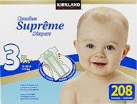 Huggies Diaper Size Chart Kirkland Signature Supreme Baby