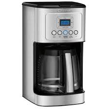 Intuitive touchscreen controls let coffee lovers tap icons to choose start time, shutoff time, number of cups, and strength settings. Cuisinart 14 Cup Perfectemp Coffee Maker Reviews Wayfair