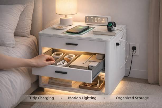 Best Smart Nightstands for Your Bedroom in 2026 - Gabellioni