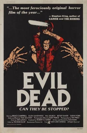 Marquee Poster | Evil Dead 1981 US 1-sheet