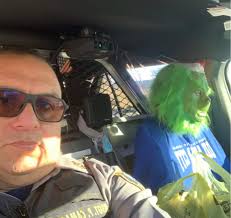 MSgt. Camacho is “The Cop Who Saved Christmas.” Merry Christmas everyone!  🎄 #GrinchRidealong