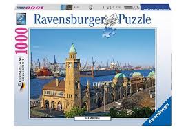 Ravensburger Puzzle Hamburg 1000 Puzzleteile Made In Germany Online Kaufen Hamburg Puzzleteil Puzzle