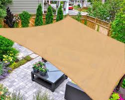 Outdoor sand tables are a simple option for any backyard no matter the size, and many of them are many of these sandbox. Amazon Com Asteroutdoor Sun Shade Sail Rectangle 10 X 13 Uv Block Canopy For Patio Backyard Lawn Garden Outdoor Activities Sand Garden Outdoor