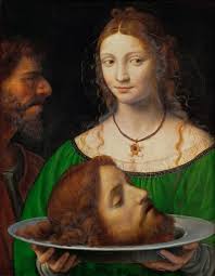 Salome With The Head Of Saint John The Baptist By Bernardino Luini Pin On Sculptures