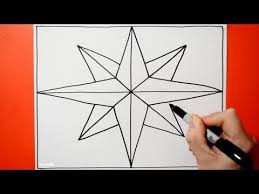 Spiral Drawing 216 3d 8 Point Star Pattern Cool Line Illusion Daily Art Therapy Youtube Spiral Drawing Daily Art Doodle Patterns