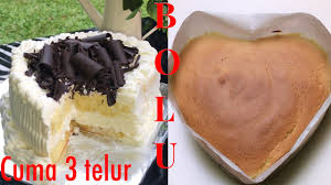 Baking powder berfungsi untuk membantu adonan agar mengembang dengan sempurna. Resep Bolu Hanya 3 Telur Tanpa Baking Powder Enak Dan Sangat Lembut Kue Ulang Tahun Sederhana Youtube