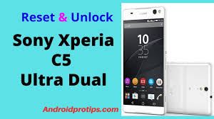 How To Hard Reset Unlock Sony Xperia C5 Ultra Dual Youtube