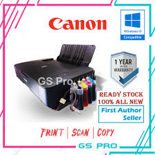 Cis (contact image sensor) optical resolution *4. Canon Pixma E410 E510 Printer With Ciss Tank Print Scan Copy Shopee Malaysia