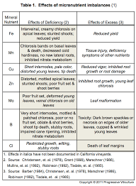 Micronutrient Management In Vineyards