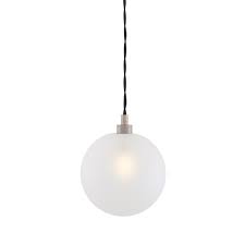 Huge savings for glass globe light fixture. Madlin Clear Frosted Glass Globe Pendant 15cm Mullan Lighting