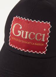 Browse the latest collections, explore the campaigns and discover our online assortment of clothing and accessories. Gucci Cap Aus Baumwolle Mit Logo De Bijenkorf