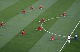 Belgien wird die kommende partie mit reichlich für russland sind die belgier dagegen so etwas wie ein angstgegner. Em 2021 Belgische Nationalspieler Knien Vor Partie Gegen Russland Fussball Stuttgarter Nachrichten
