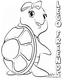 Free printable lego friends coloring pages for kids that you can print out and color. Lego Friends Turtles Coloring Pages Printable
