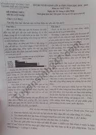 Sĩ tử tháo khẩu trang trong chốc lát để giám thị đối chiếu với thẻ dự học sinh lớp 9 ở hà nội bắt đầu làm bài môn ngữ văn từ 8h30 đến 10h và tiếng anh từ 10h15 đến 11h15. Ä'ap An Ä'á» Thi Vao Lá»›p 10 Mon VÄƒn Tphcm NÄƒm 2018