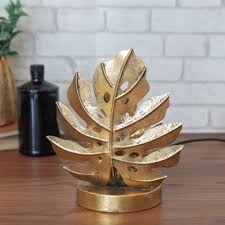 Shop for monstera leaf wall art from the world's greatest living artists. Gold Metal Monstera Leaf Lamp A Unique Lamp For Autumn Home Decor