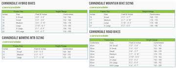 Mountain bike size chart (+ right saddle height). Cannondale Frame Size Calculator Cheap Buy Online