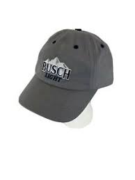 Busch Light Beer Trucker Hat Buschhhhhh Bud Budweiser Light Brew Grey Ebay
