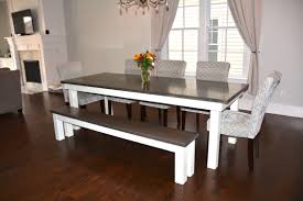 Farmhouse Table Dining Table With Bench High Dining Table Contemporary Decor Living Room