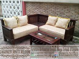 10 Desain Kursi Tamu Sudut Minimalis Terbaik Jagone Furniture Kursi bangku kayu kkd 306. 10 desain kursi tamu sudut minimalis