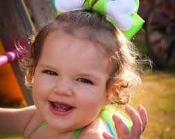 Pebbles Bone Hair Bow