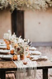 Include rectangular tablecloths or satin tablecloths, throw in some complementing chair covers and sashes, give a personal touch with wedding napkins and add a colorful. 33 Boho Chic Wedding Table Decorations To Try Chicwedd