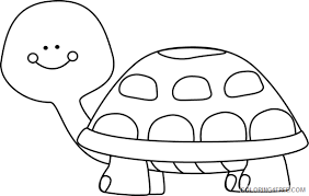 Your child will love coloring his favorite zoo animals. Turtle Coloring Pages Turtle Clip Printable Coloring4free Coloring4free Com