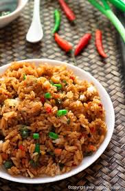 Egg Fried Rice Yummier Than Take Out Vegetarian Recipes Recipes Healthy Recipes