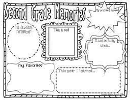 Für kurze zeit bis zu 60 % summer sale rabatt auf zahlreiche craft® artikel sichern Freebie Second Grade Memories End Of Year Activity Second Grade Writing End Of Year Activities Teaching Second Grade