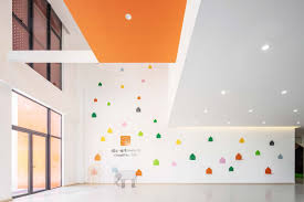 Gallery Of Zhihuishu Kindergarten Portal Architecture 8 Architecture Photo Architect Classroom Interior