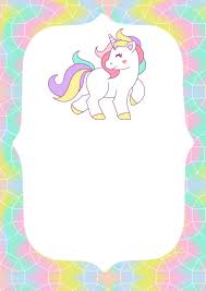 Capa De Caderno Personalizado Unicornio Para Imprimir Invitaciones De Unicornio Para Imprimir Invitacion De Unicornio Invitaciones De Bautizo Gratis Ideas De Fiesta Unicornio