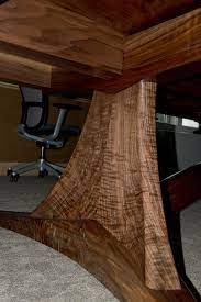 Curly Black Walnut Table Legs Table Design By Brian Hearne Black Walnut Furniture Wood Woodworking Inspiration