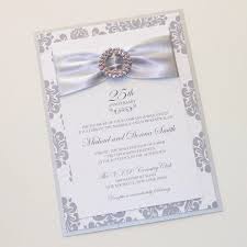 25th Wedding Anniversary Invitation Embellished Wedding Etsy In 2020 25th Wedding Anniversary Invitations Wedding Anniversary Invitations 25th Wedding Anniversary