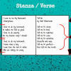 Stanza definition, quatrain poem examples. 1