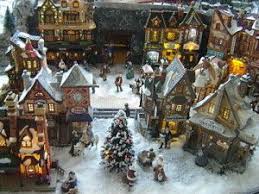 Les Villages Miniatures De Noel De Lalie Village De Noel Exposition De Village De Noel Decoration Village De Noel