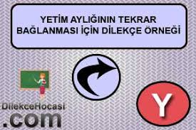 Check spelling or type a new query. Yetim Maasi Ayliginin Tekrar Baglanmasi Icin Dilekce Ornegi