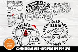 Holiday posters, banners, cards and much more, all ready to download in jpg and svg. Dear Santa Tray Svg Bundle Christmas Svg Cookies For Santa 1038598 Cut Files Design Bundles